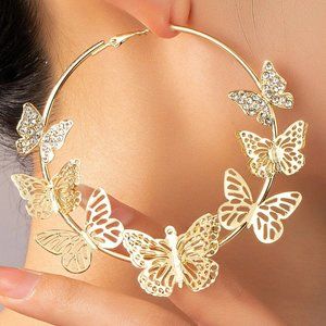 BEAUTIFUL BUTTERFLY EARRINGS